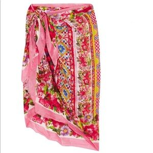 Dolce and Gabbana Printed Cotton-Gauze Pareo